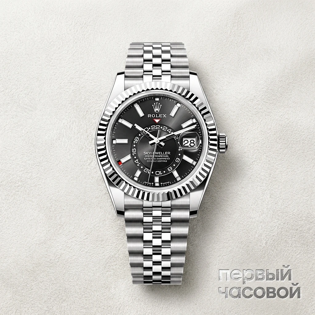 Купить элитные часы Rolex Sky-Dweller Steel Black Dial 336934: в наличии в Москве!