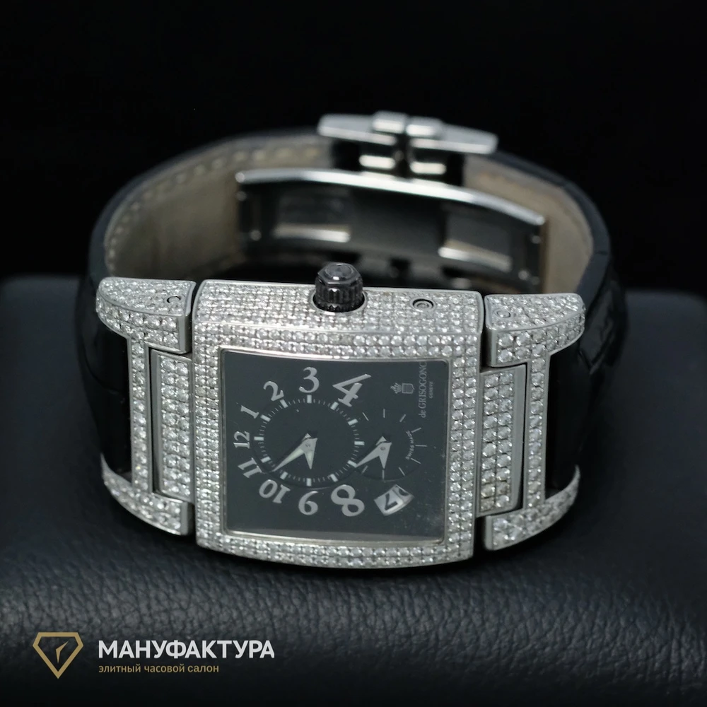 Купить элитные часы De Grisogono Custom Diamonds UNO DF: в наличии в Москве!