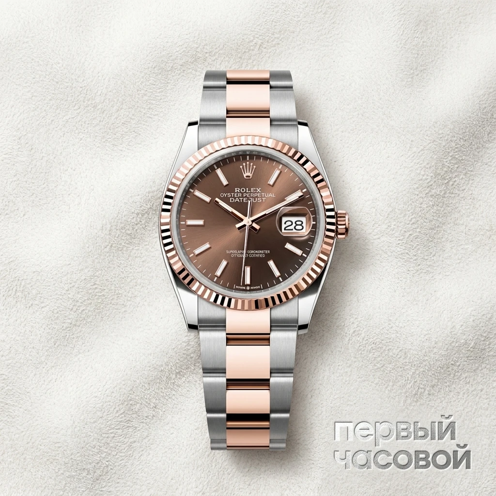 Купить элитные часы Rolex Oyster Perpetual Datejust 36 Mm Rolesor Oystersteel And Rose Gold Chocolate Dial 126231: в наличии в Москве!