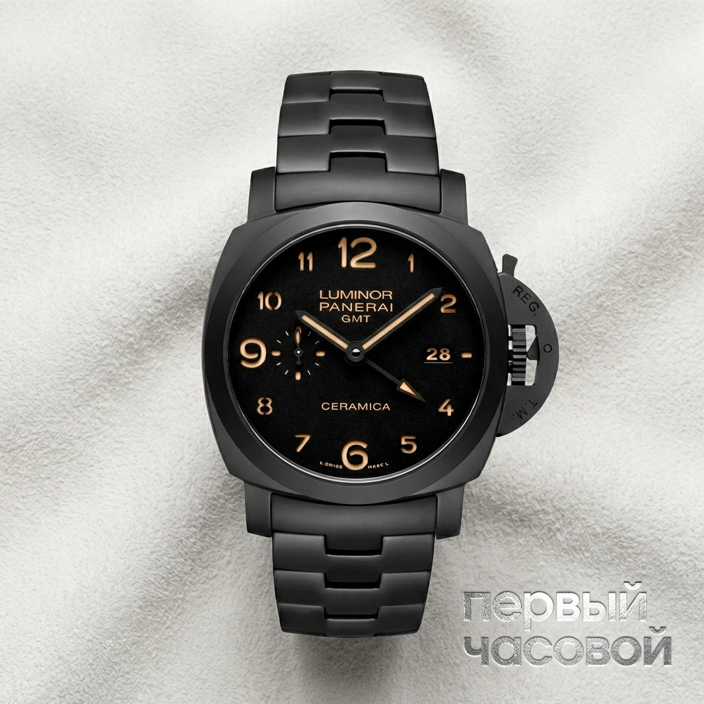 Купить элитные часы Panerai OFFICINE LUMINOR 1950 TUTTONERO 44mm PAM00438: в наличии в Москве!