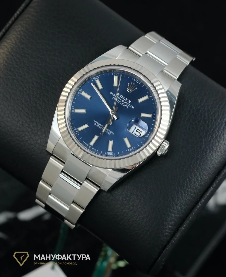 Купить элитные часы Rolex Datejust II 41mm Blue 126334: в наличии в Москве!