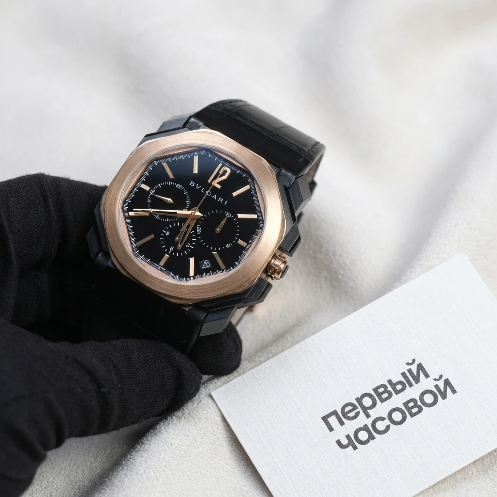 Купить элитные часы Bvlgari Octo Velocissimo 41Mm Moscow Limited Edition : в наличии в Москве!