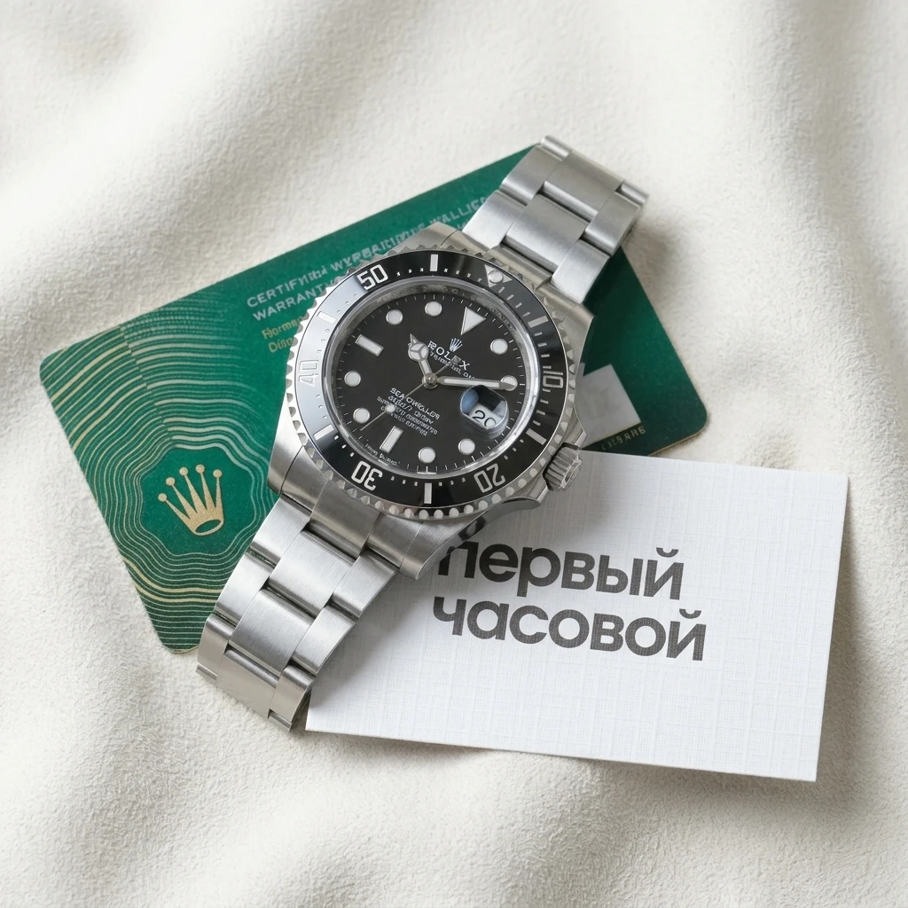 Купить элитные часы Rolex Sea-Dweller 40Mm Full Stickers Discontinued Model 116600: в наличии в Москве!