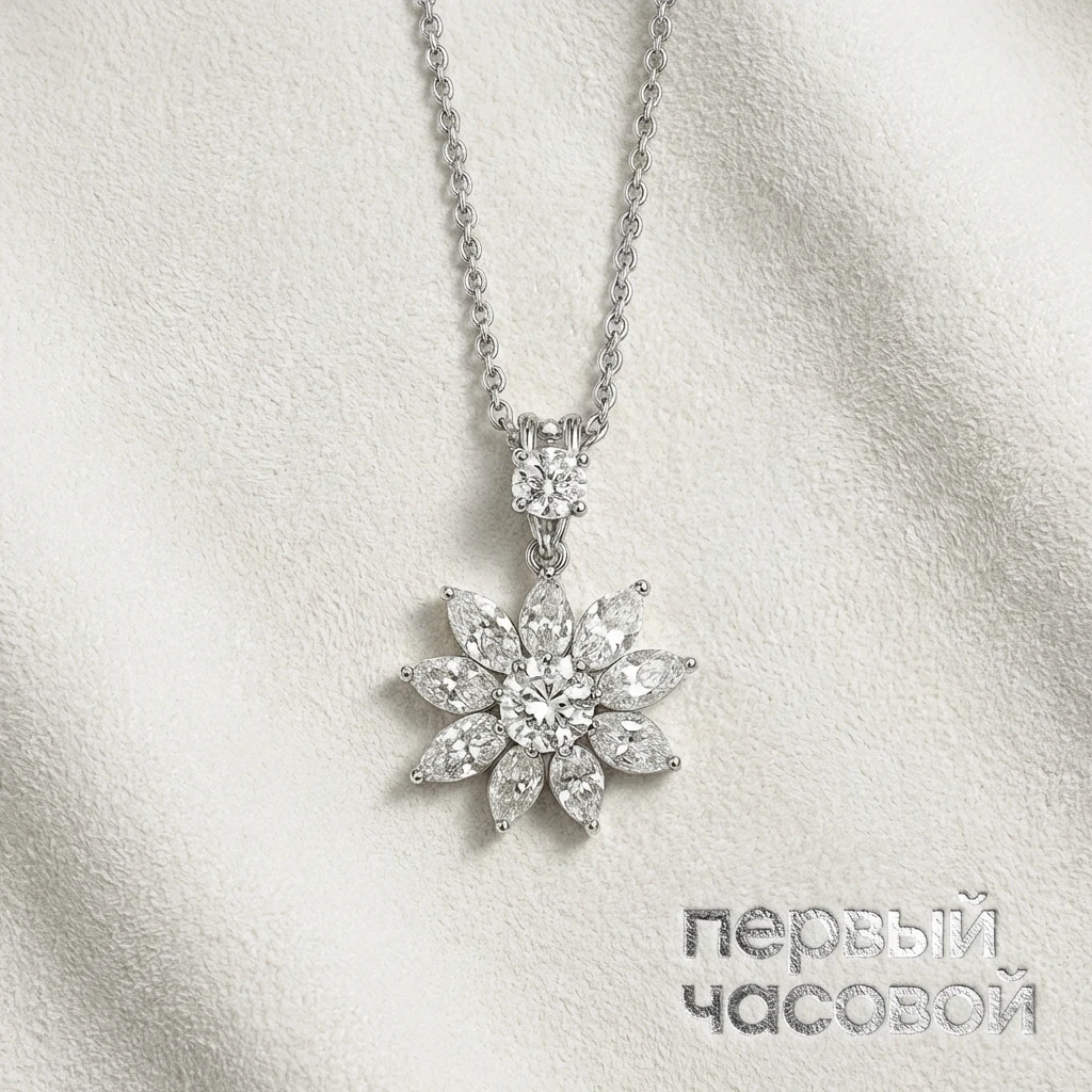 Купить украшение Studio jewelry Подвеска с бриллиантами 3,65 ct. : в наличии в Москве!