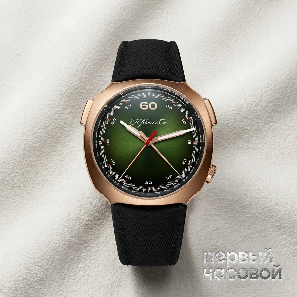 Купить элитные часы H. Moser &amp; Cie Streamliner Flyback Chronograph Automatic Boutique Edition 6907-0400: в наличии в Москве!