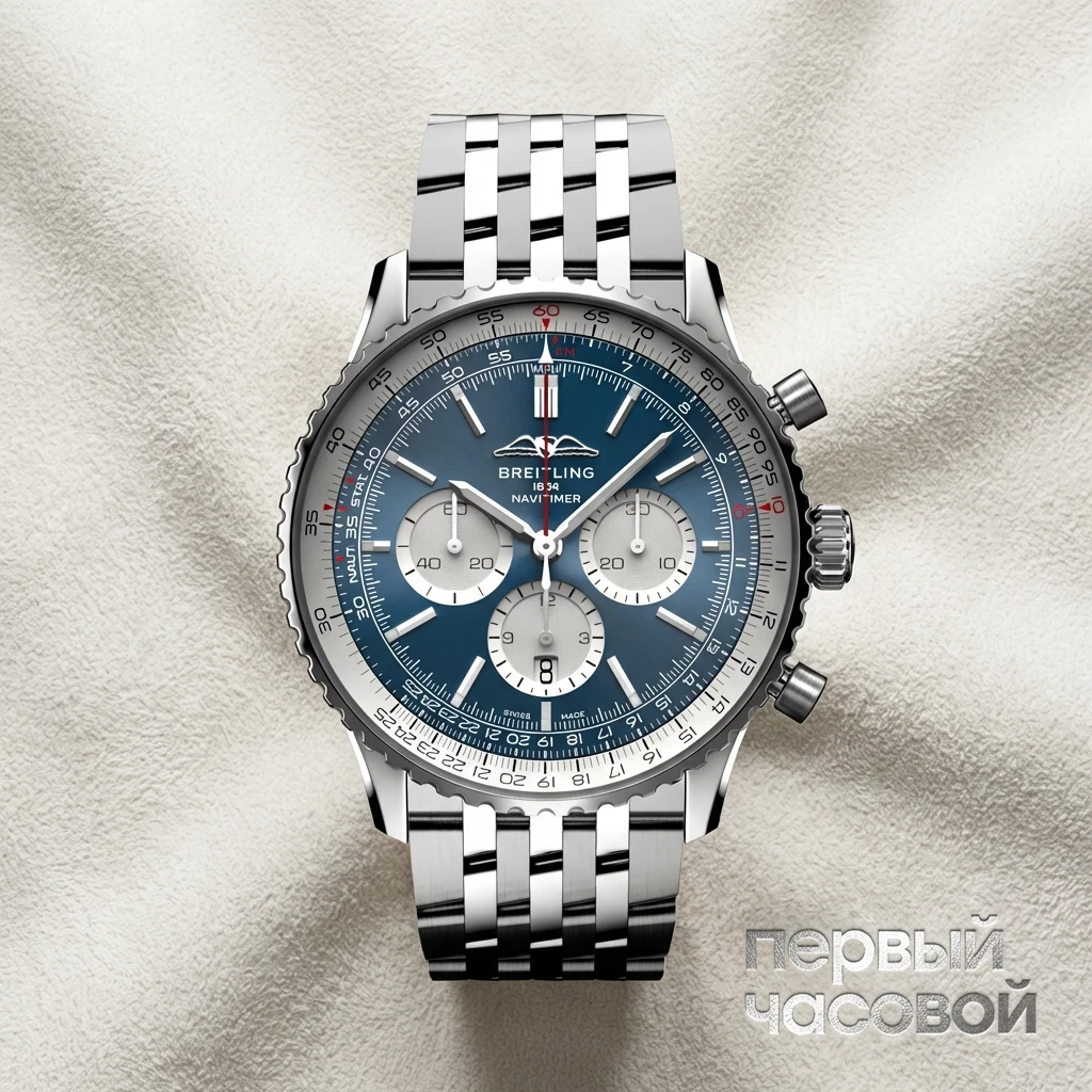 Купить элитные часы Breitling Navitimer B01 Chronograph 46 AB0137211C1A1: в наличии в Москве!