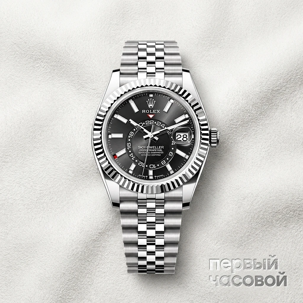 Купить элитные часы Rolex Sky-Dweller Steel Black Dial 336934: в наличии в Москве!