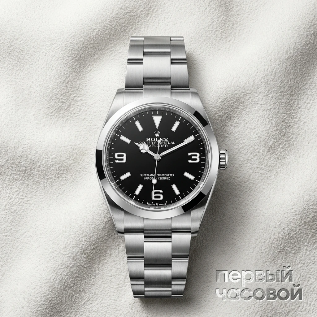 Купить элитные часы Rolex Explorer Oyster Perpetual 36 mm m124270-0001: в наличии в Москве!