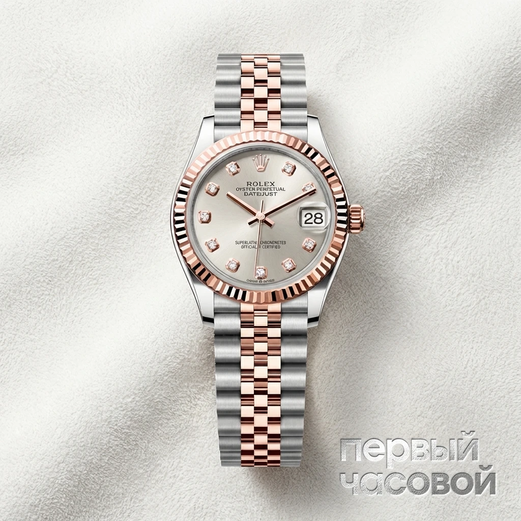 Rolex Datejust 31 vvSteel & Rose Gold Silver Dial 278271