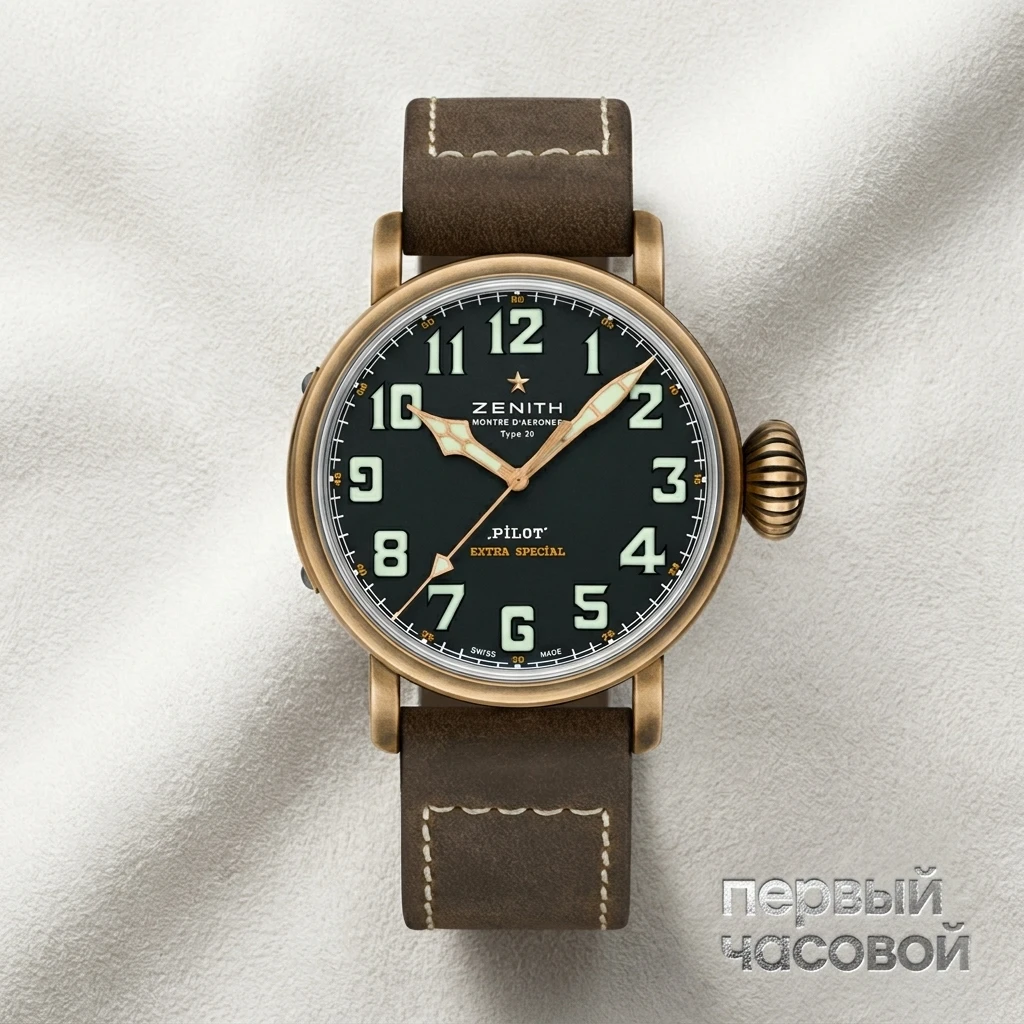 Купить элитные часы Zenith Pilot Type 20 Extra Special 29.2430.679/21.C753: в наличии в Москве!