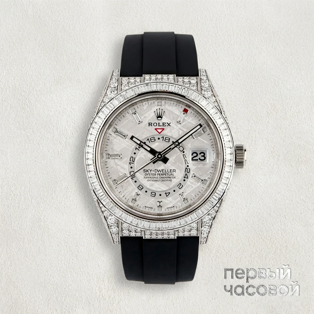 Купить элитные часы Rolex Sky-Dweller White Gold Meteorite Dial 326259tbr: в наличии в Москве!