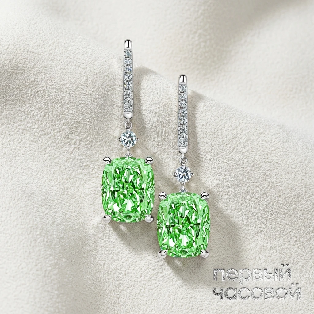 Купить украшение Studio jewelry Серьги с бриллиантами 1,50/1,51 ct. : в наличии в Москве!