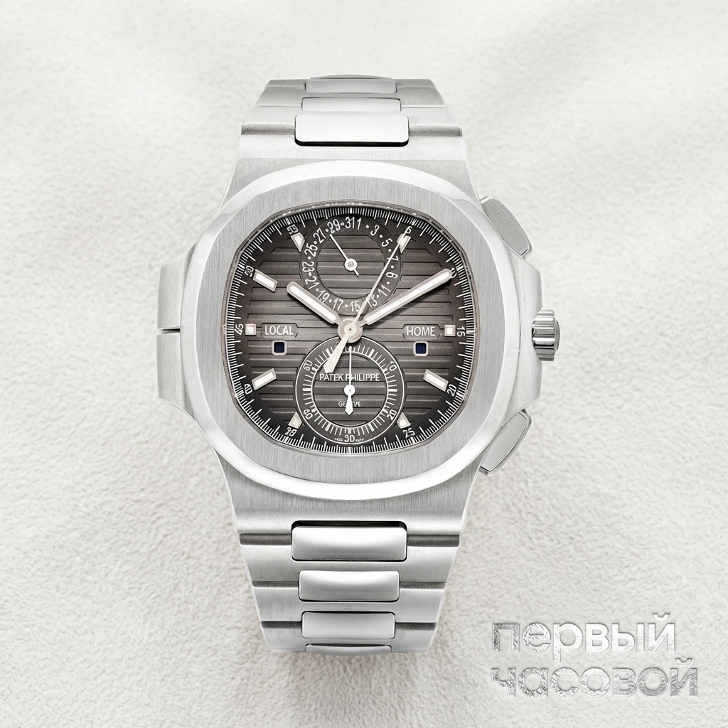 Купить элитные часы Patek Philippe Nautilus Travel Time Chronograph 5990/1A-001: в наличии в Москве!