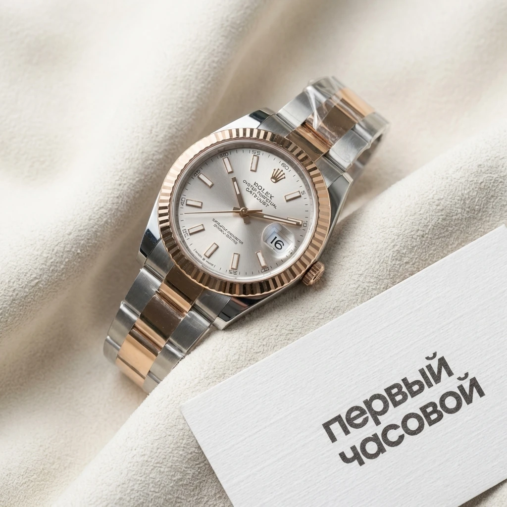 Купить элитные часы Rolex Datejust 41Mm Steel Rose Gold Soundust Dial 126331: в наличии в Москве!