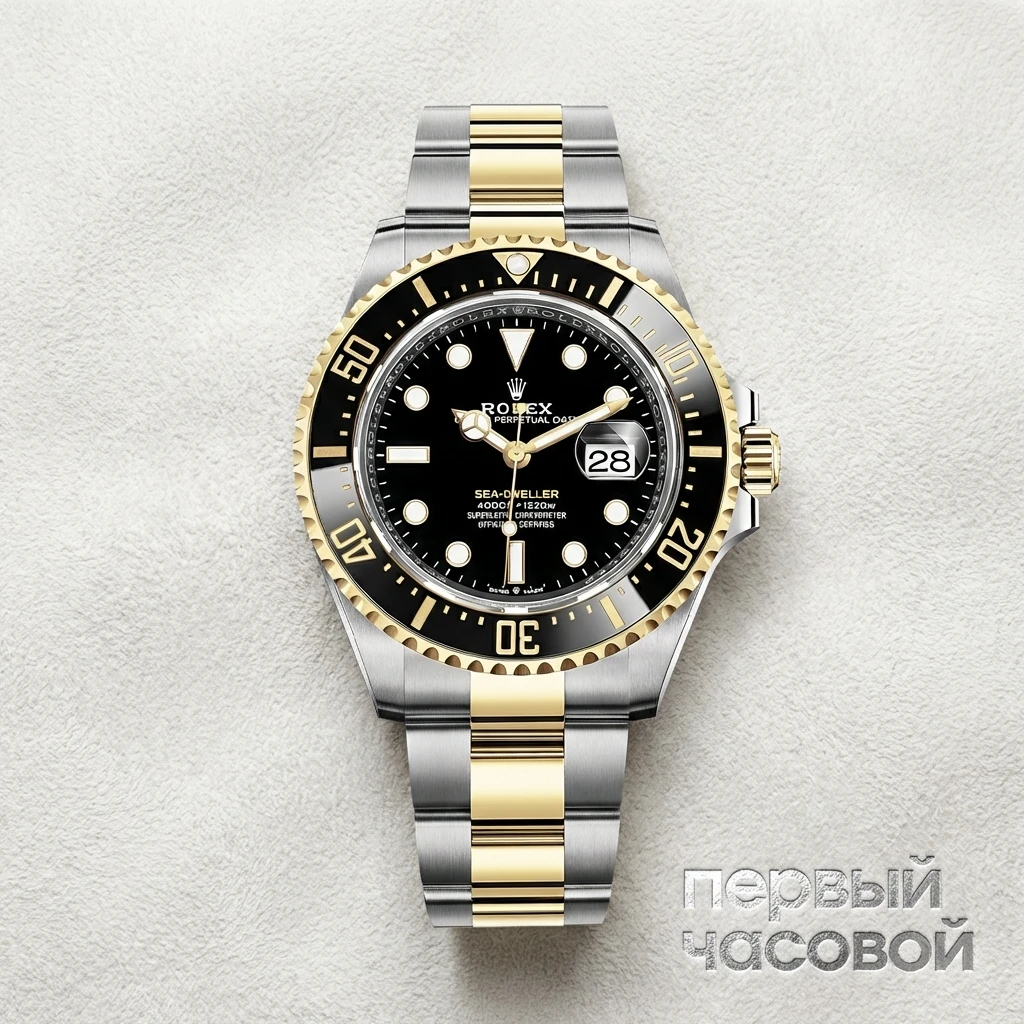 Купить элитные часы Rolex Sea-Dweller Two Tone 43Mm 126603: в наличии в Москве!