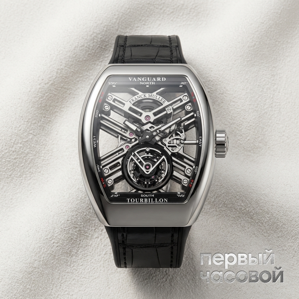 Franck Muller Mens Collection Vanguard Skeleton