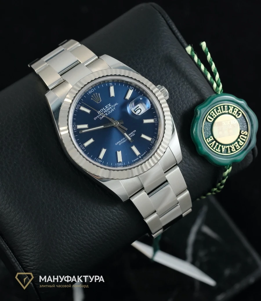 Купить элитные часы Rolex Datejust II 41mm Blue 126334: в наличии в Москве!