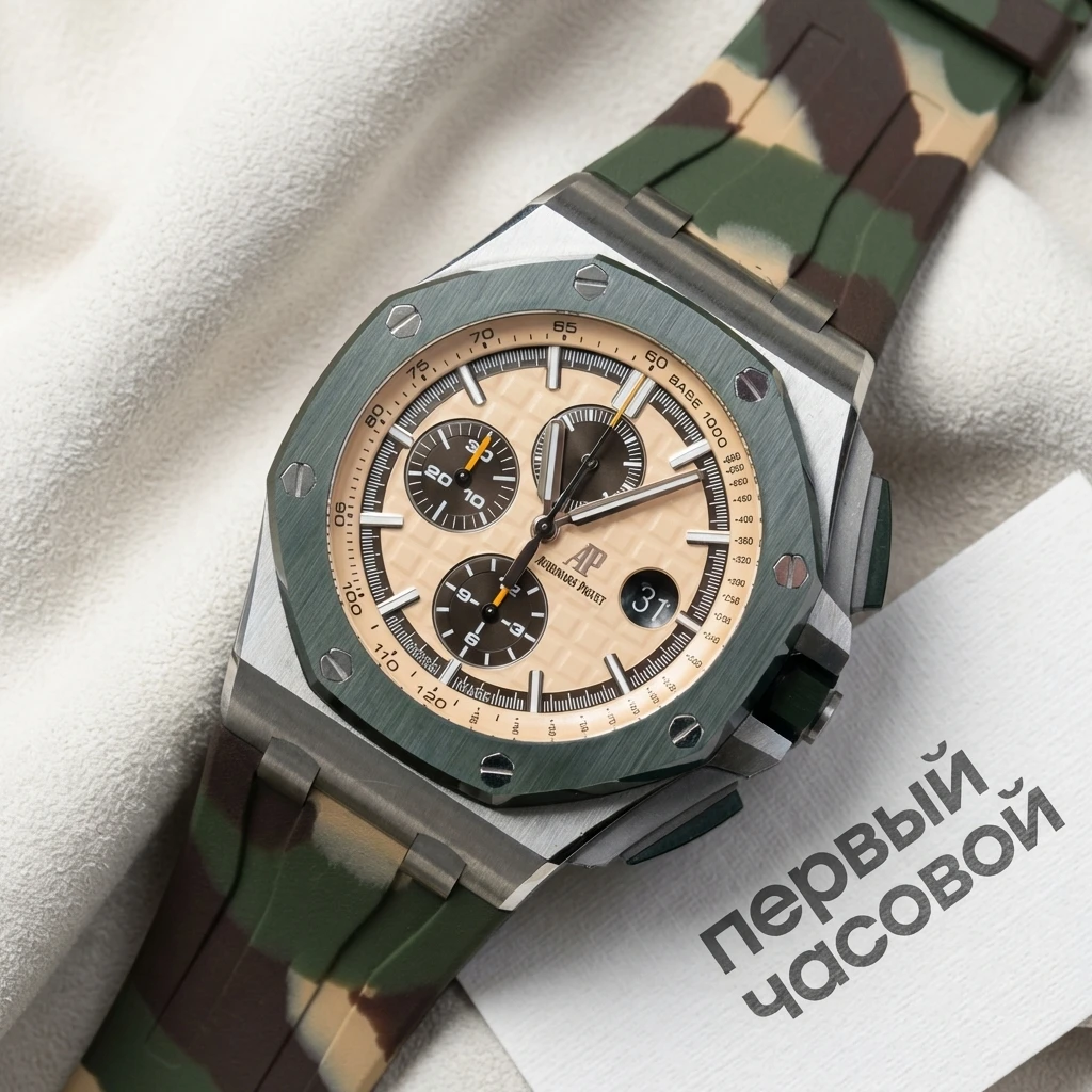 Купить элитные часы Audemars Piguet Audemars Piguet Royal Oak Offshore Chronograph Camo 26400SO.OO.A054CA.01: в наличии в Москве!