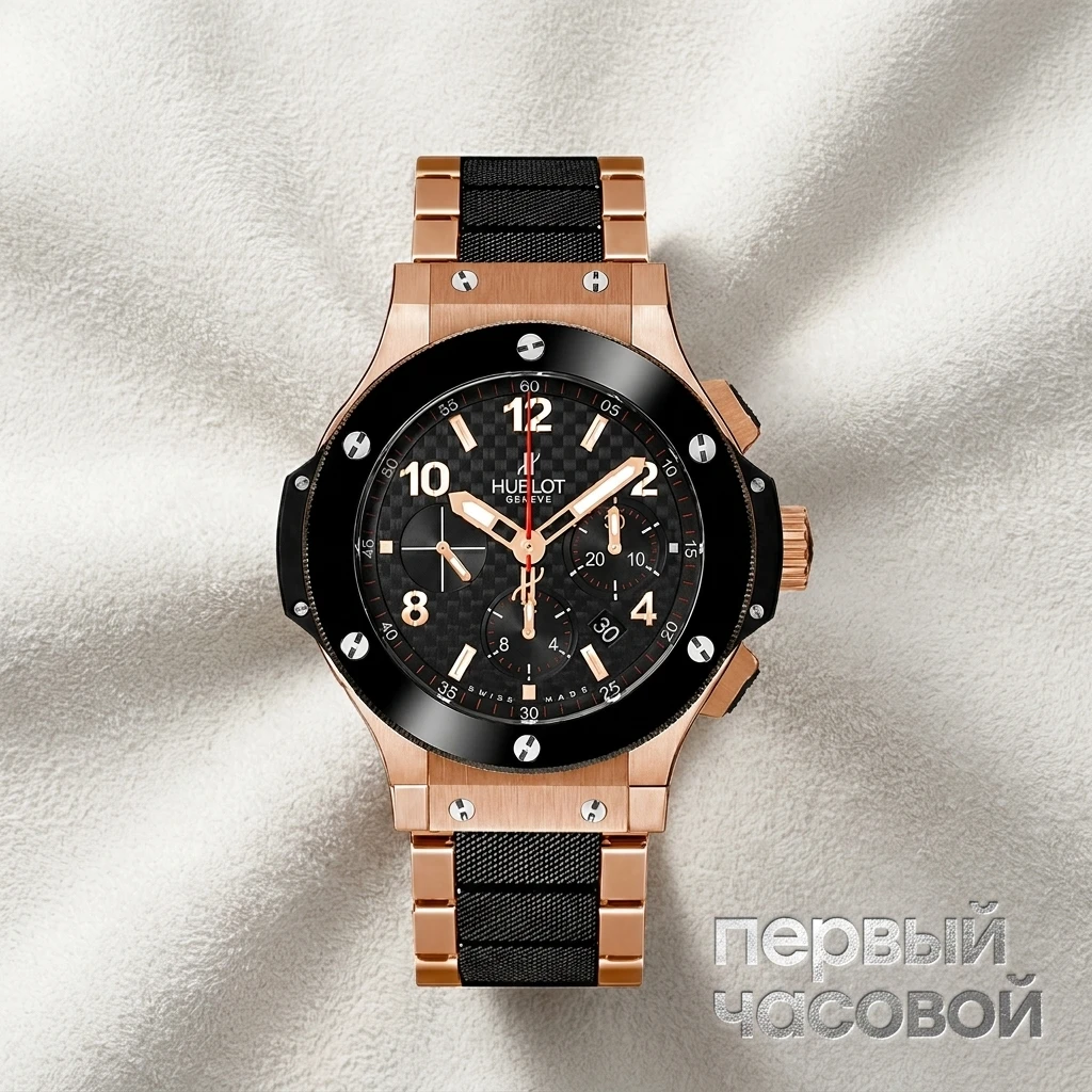 Купить элитные часы Hublot Big Bang Rose Gold Ceramic Bracelet 44 Mm 301.PB.131.PB: в наличии в Москве!