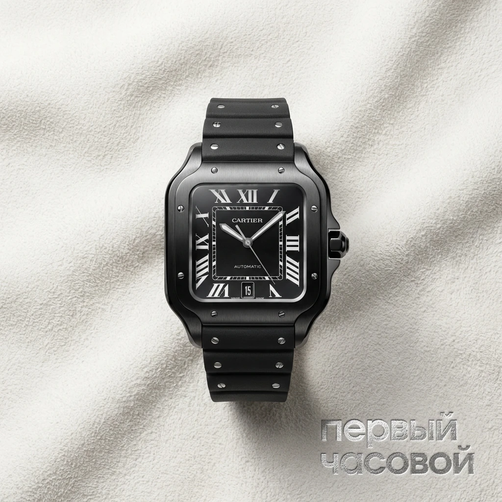 Купить элитные часы Cartier Santos De WSSA0039: в наличии в Москве!