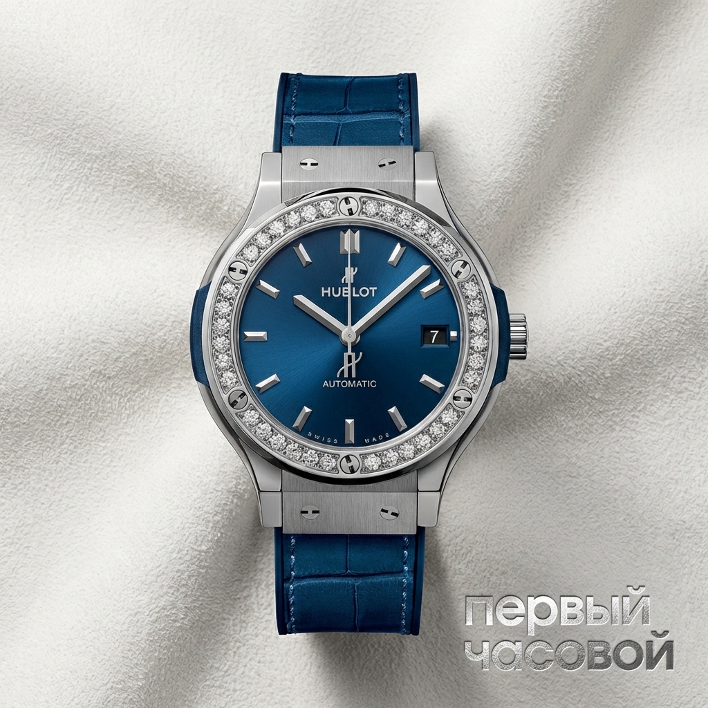 Hublot Classic Fusion Titanium Diamonds 38 Mm