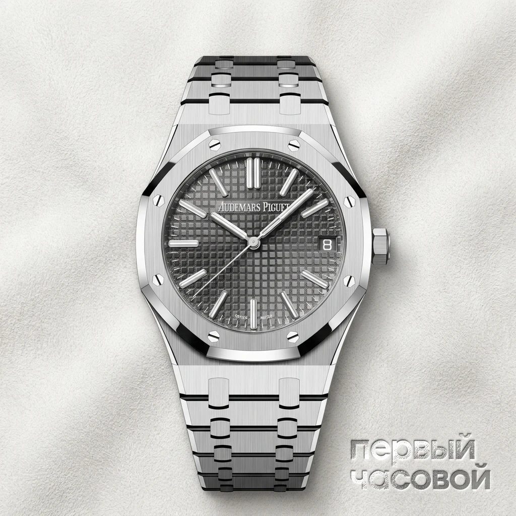 Купить элитные часы Audemars Piguet Royal Oak 41mm Selfwinding Grey Dial 15510ST.OO.1320ST.10: в наличии в Москве!