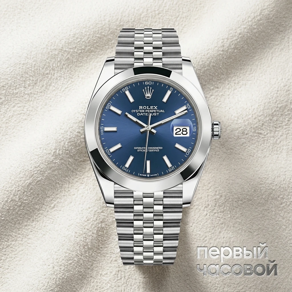 Купить элитные часы Rolex Oyster Perpetual Datejust 41 mm Blue  126300: в наличии в Москве!