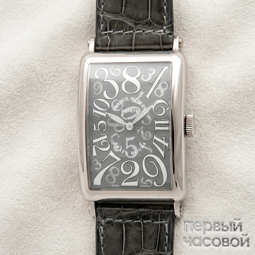 Купить элитные часы Franck Muller Long Island Crazy Hours 1200 CH: в наличии в Москве!
