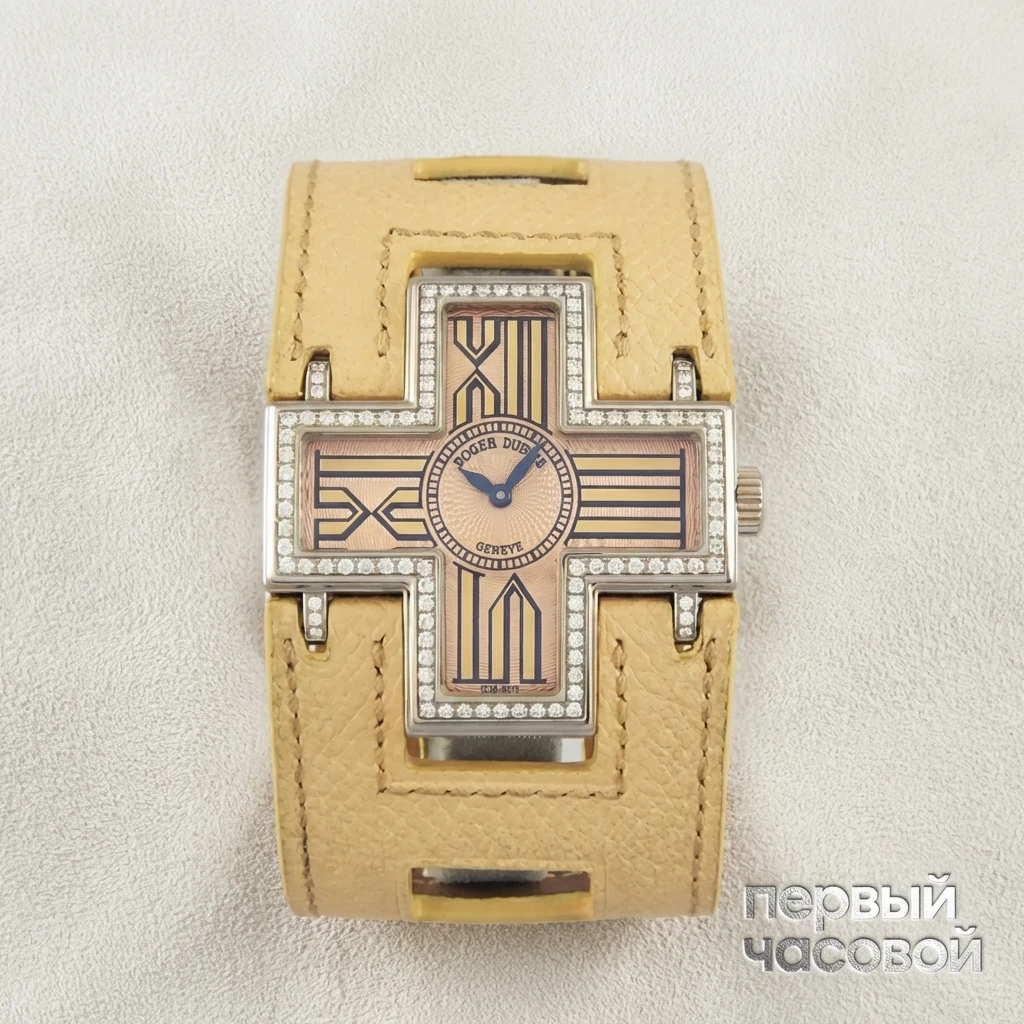 Купить элитные часы Roger Dubuis Follow Me Limited Edition 18K White Gold Diamond Set Fix : в наличии в Москве!