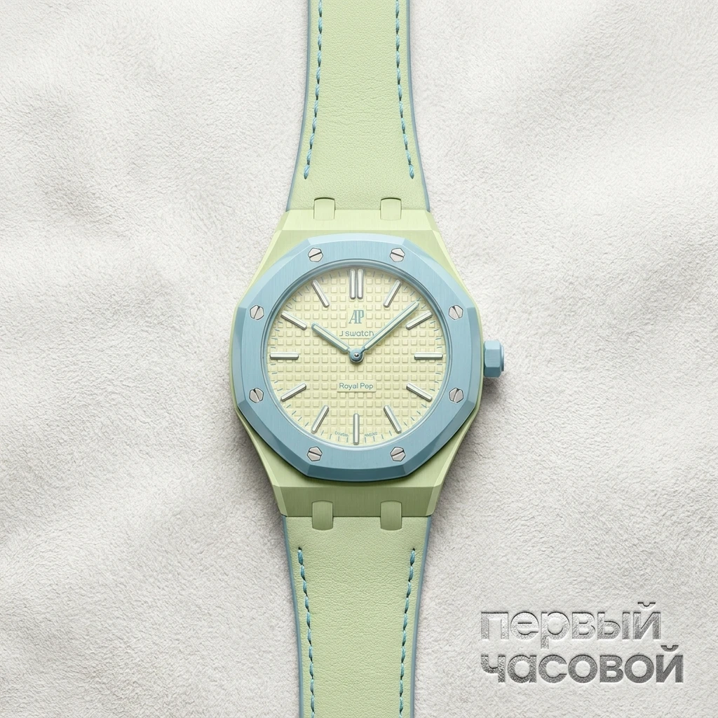 Купить элитные часы Audemars Piguet Royal Pop Blue Acht SSX03L101N: в наличии в Москве!