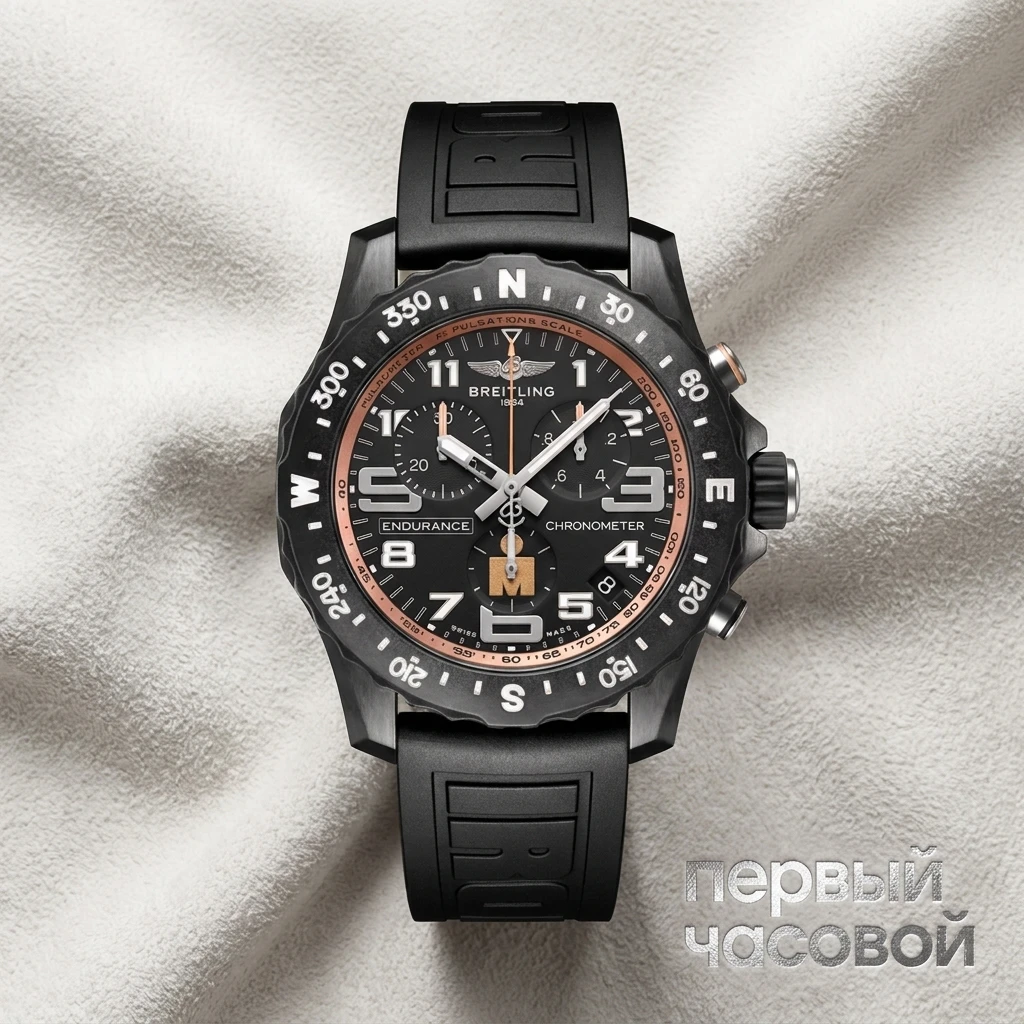 Купить элитные часы Breitling Endurance Pro Breitlight® Black Ironman Finisher X823101B1B1S1: в наличии в Москве!