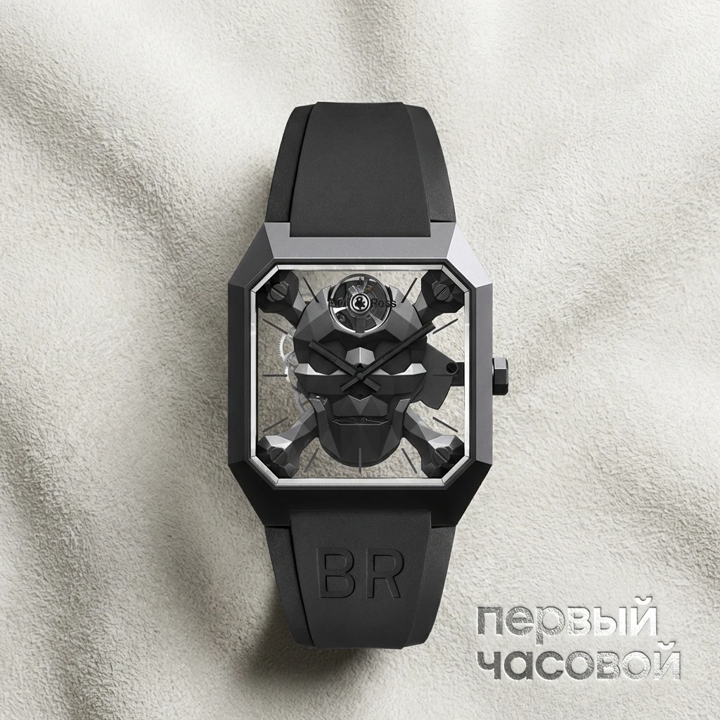 Купить элитные часы Bell &amp; Ross Br 01 Cyber Skull BR 01 CYBER SKULL: в наличии в Москве!