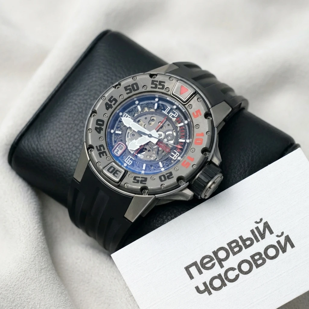 Купить элитные часы Richard Mille Diver Titanium RM 028: в наличии в Москве!