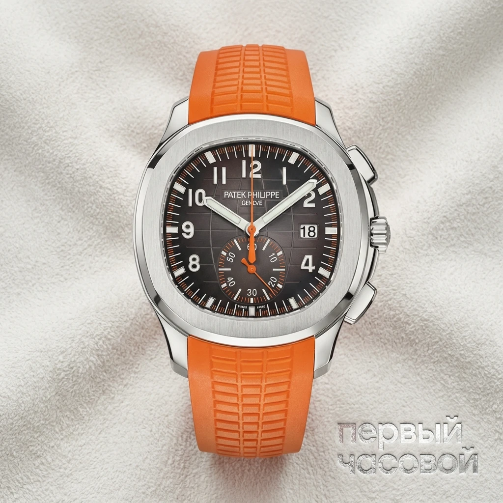Купить элитные часы Patek Philippe Patek Philippe Aquanaut Flyback Chronograph Black 5968A 5968A-001: в наличии в Москве!