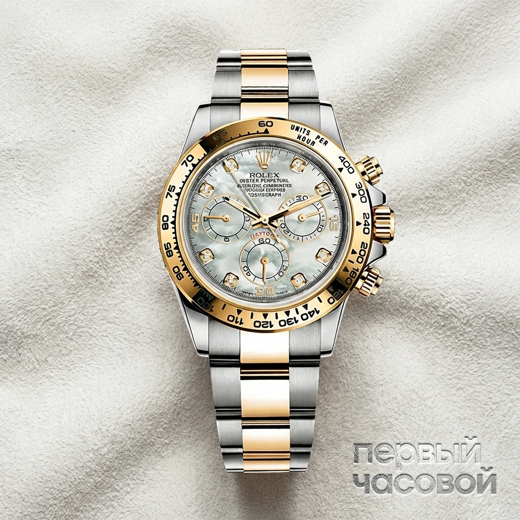 Rolex Oyster Daytona Mother of Pearl Diamonds 116503