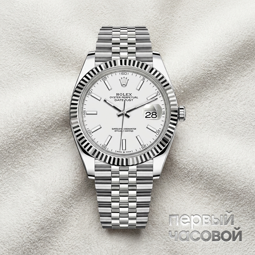Rolex Datejust 41Mm White Dial