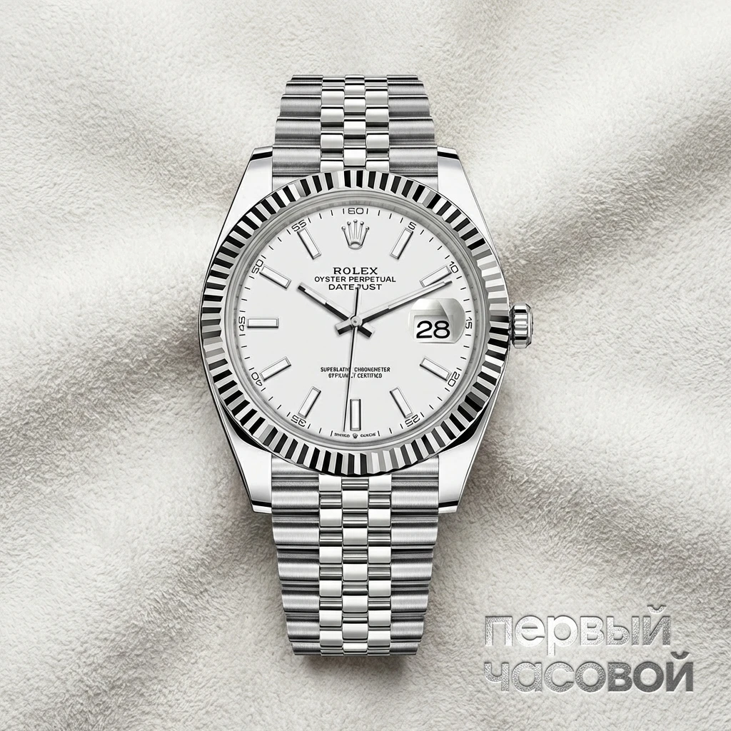 Rolex Datejust 41Mm White Dial 126334
