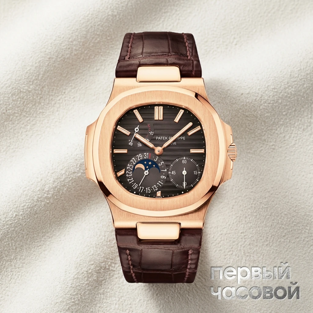 Купить элитные часы Patek Philippe Nautilus Rose Gold 5712R-001: в наличии в Москве!