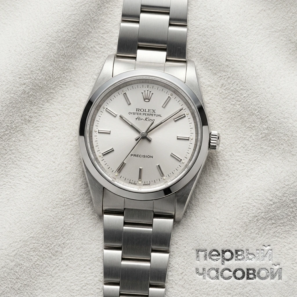 Купить элитные часы Rolex Air-King 14000M: в наличии в Москве!