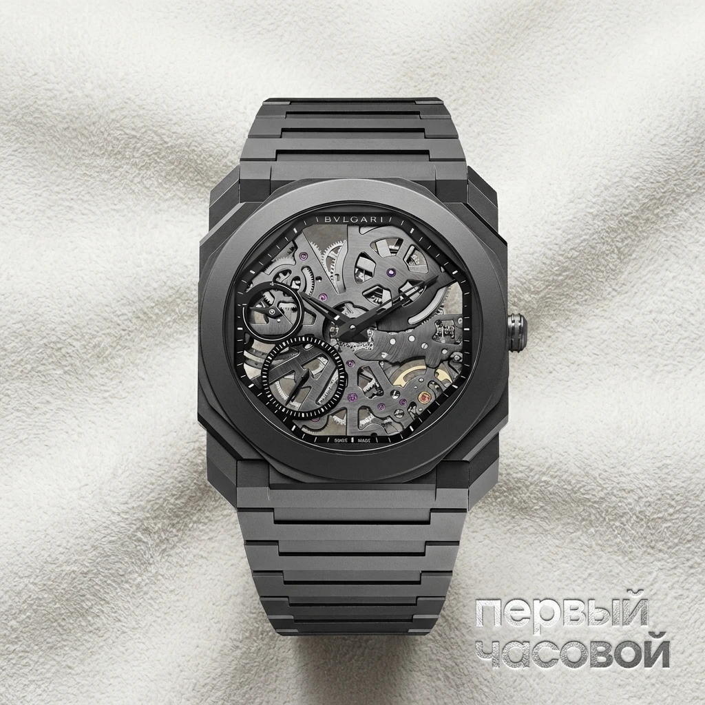 Купить элитные часы Bvlgari Octo Finissimo Skeleton Ultra-Thin 40Mm 103126: в наличии в Москве!