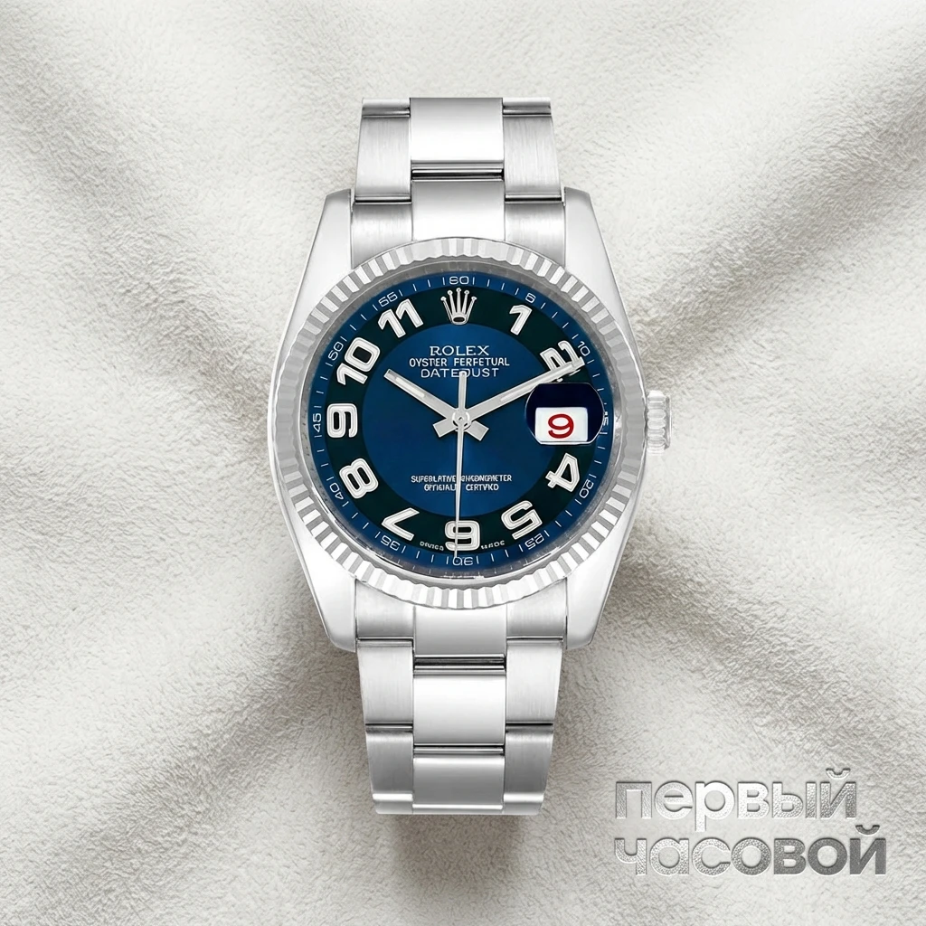 Купить элитные часы Rolex Datejust 36 mm Blue Arabic Dial 116234: в наличии в Москве!