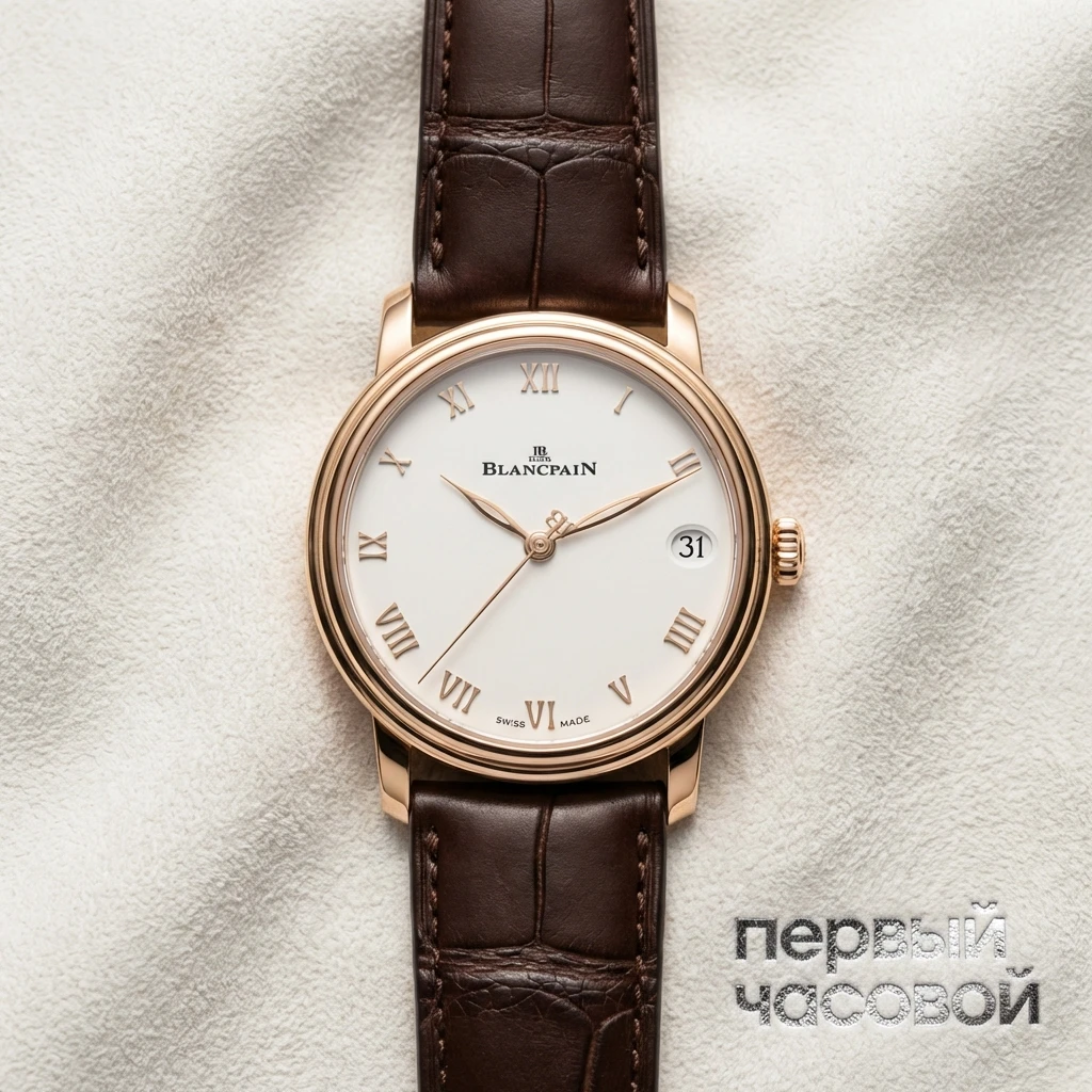 Купить элитные часы Blancpain Villeret Women Date 6127 3642 55B: в наличии в Москве!