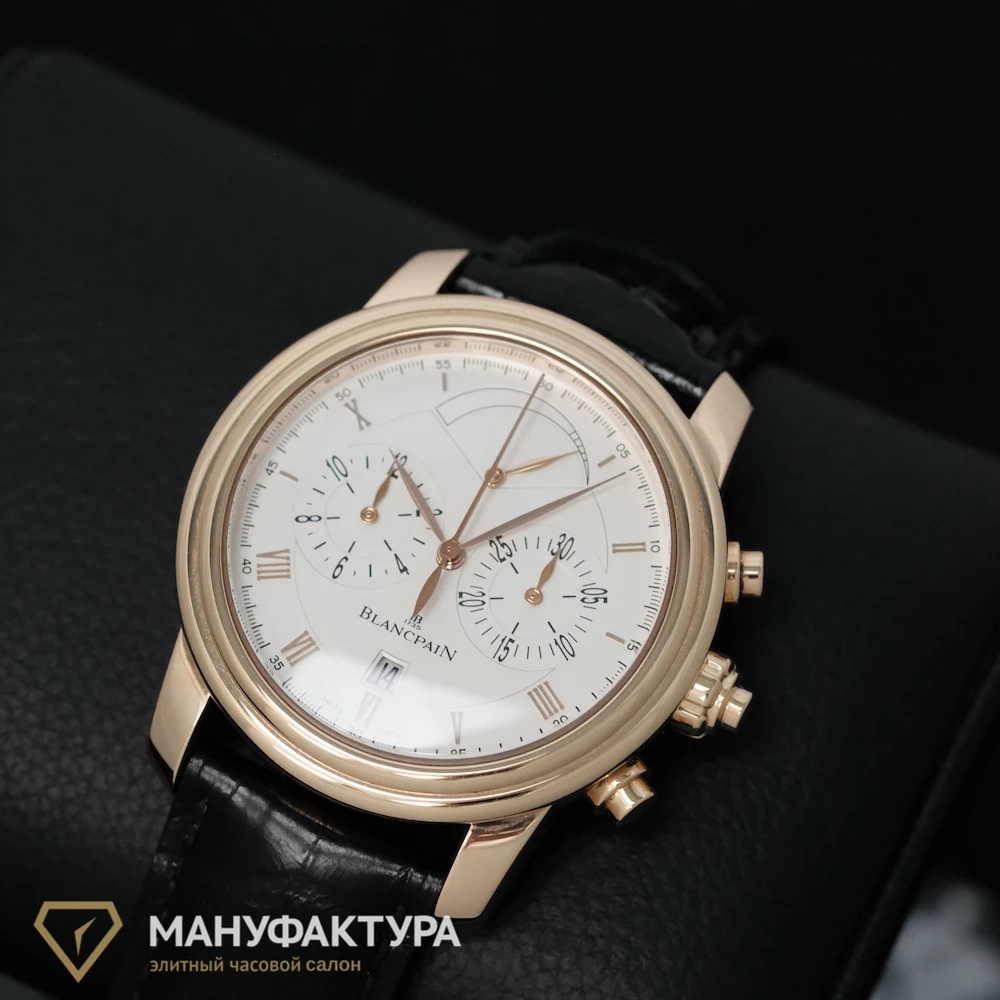 Купить элитные часы Blancpain Le Brassus Split-Second Flyback Chronograph Power Reserve 4246F-3642-55: в наличии в Москве!