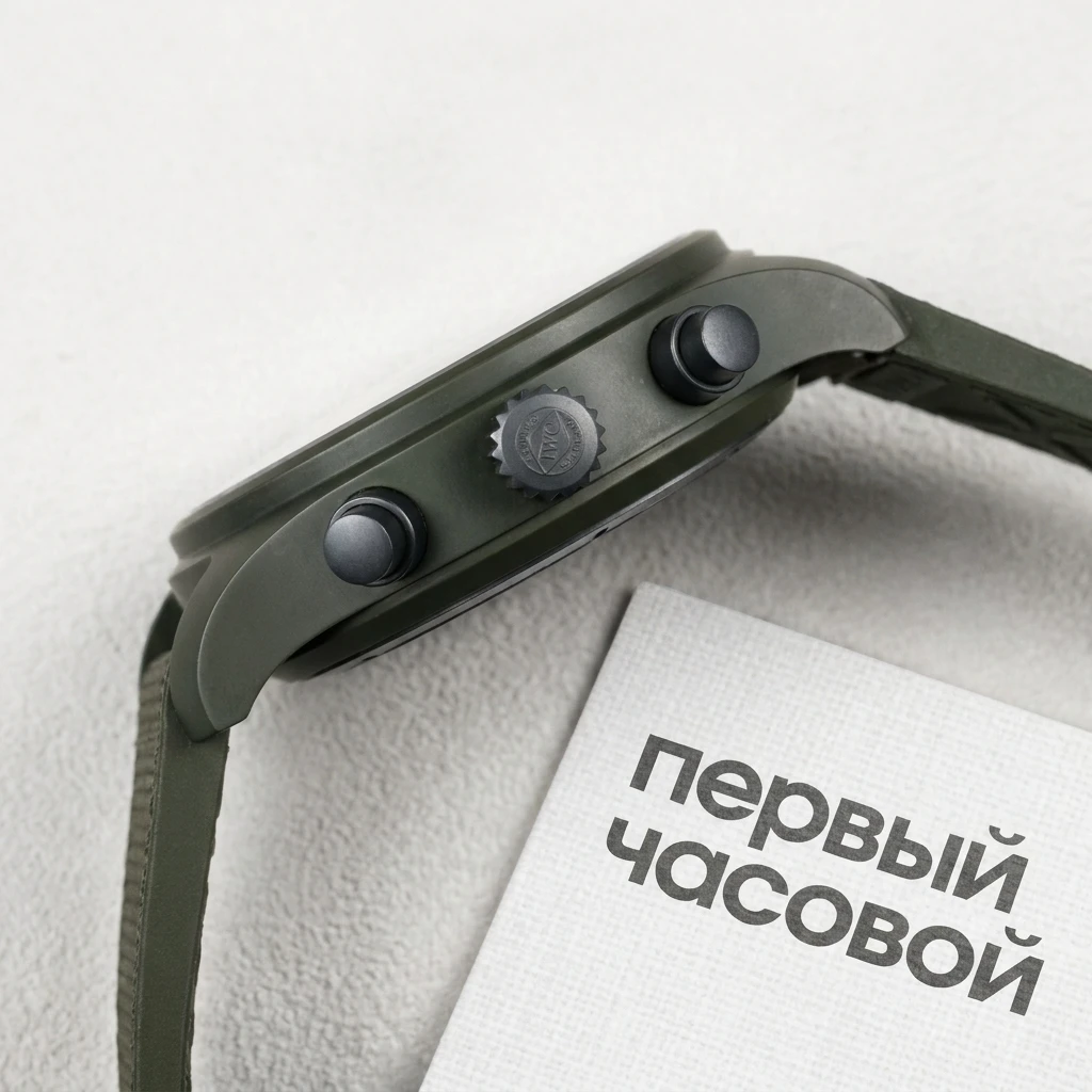 Купить элитные часы Iwc Pilot’s Watch Chronograph Top Gun Edition Woodland IW389106: в наличии в Москве!