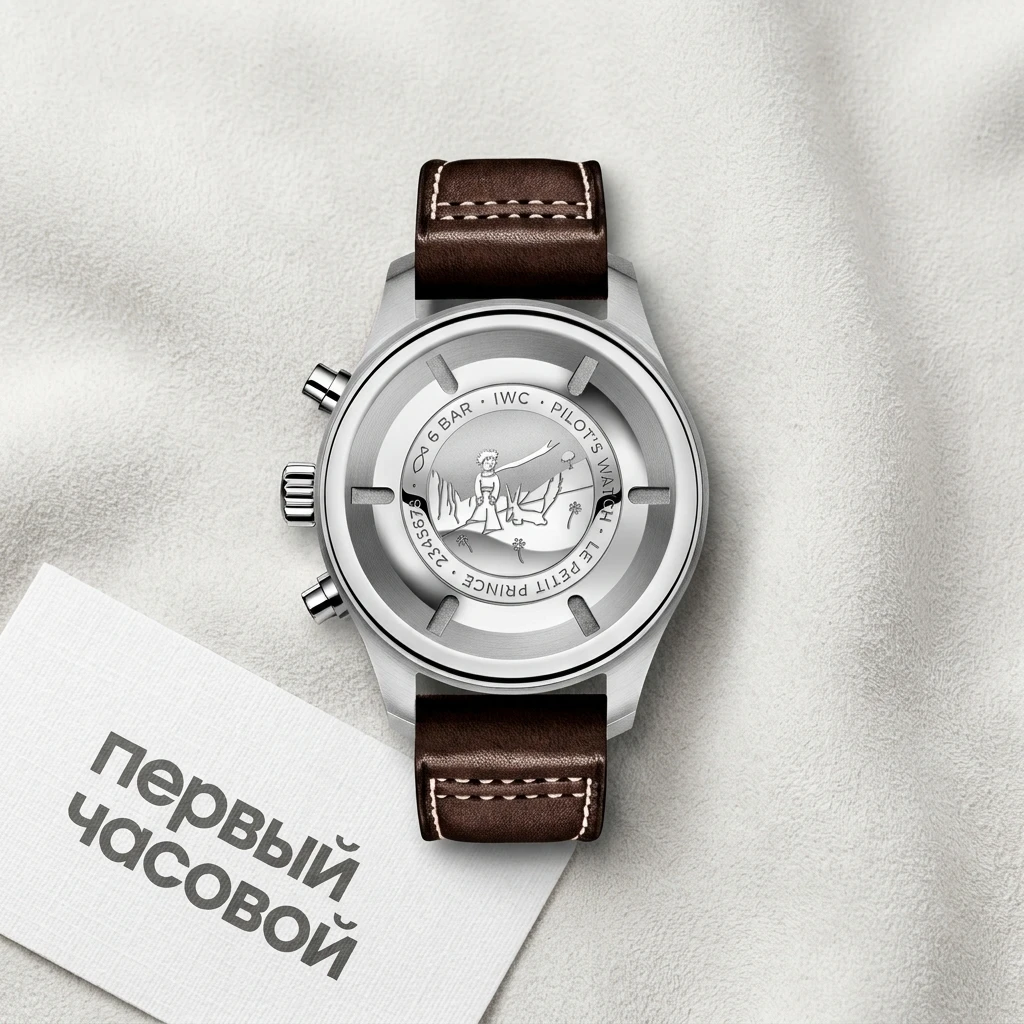 Купить элитные часы Iwc Pilot's Watch Chronograph Edition Le Petit Prince IW377706: в наличии в Москве!