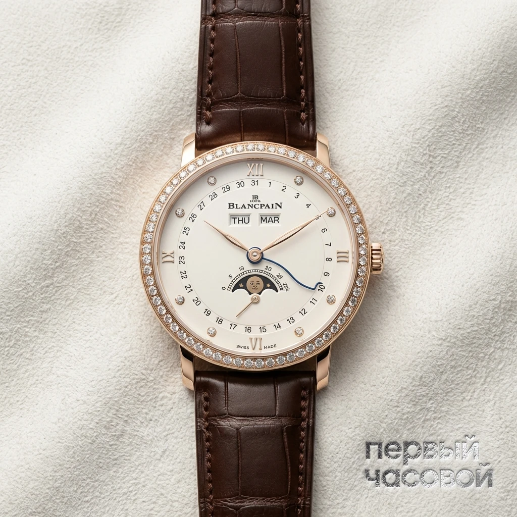 Купить элитные часы Blancpain Villeret 6264 2987 55B: в наличии в Москве!