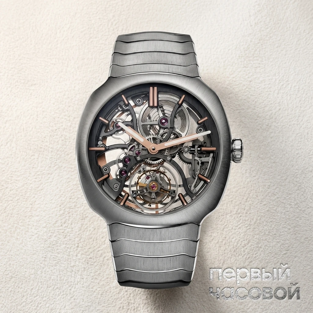 Купить элитные часы H. Moser &amp; Cie Streamliner Streamliner Tourbillon Skeleton 6814-1200: в наличии в Москве!