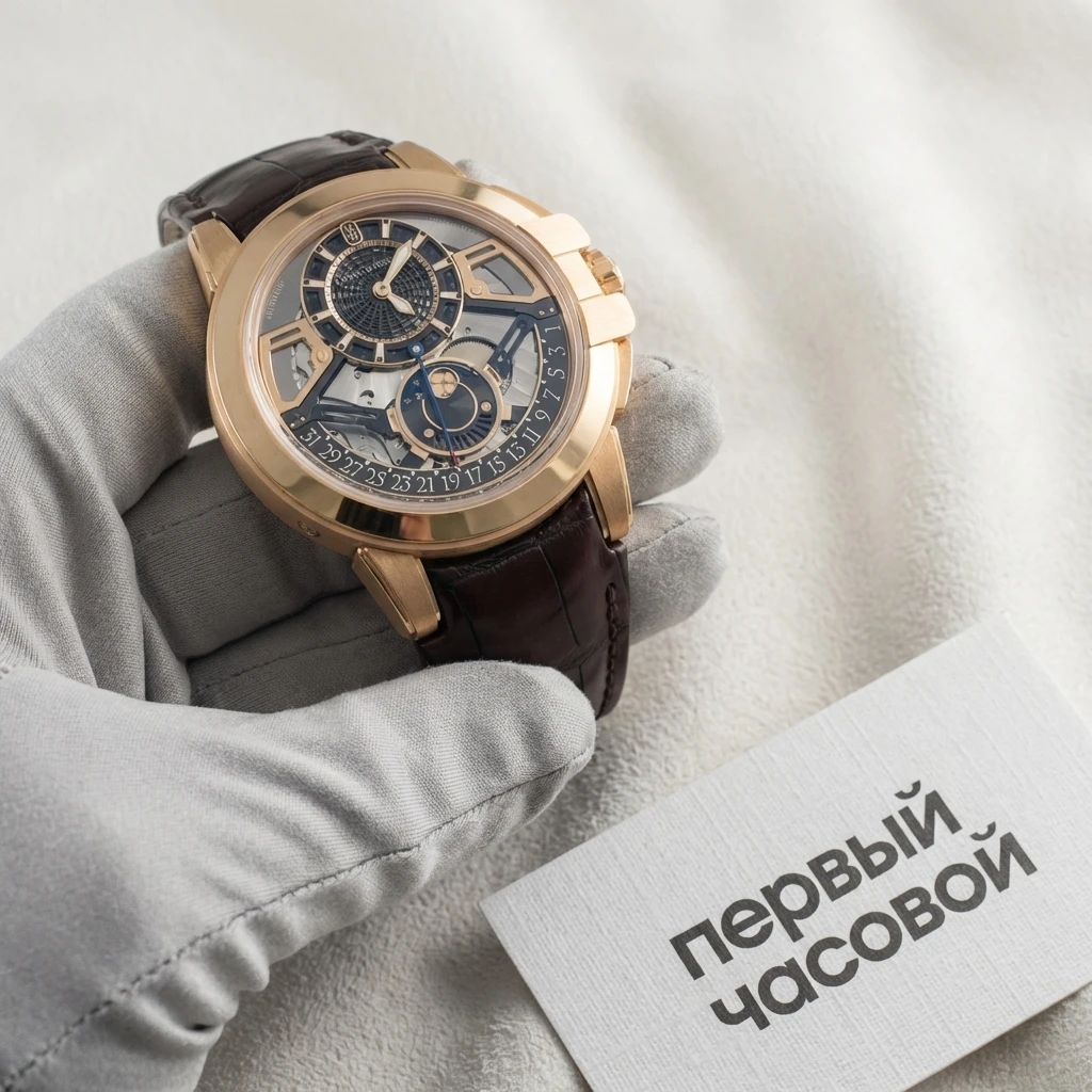 Купить элитные часы Harry Winston Ocean Moon Phase Automatic 42 Mm Rose Gold OCEAMP42RR001 : в наличии в Москве!