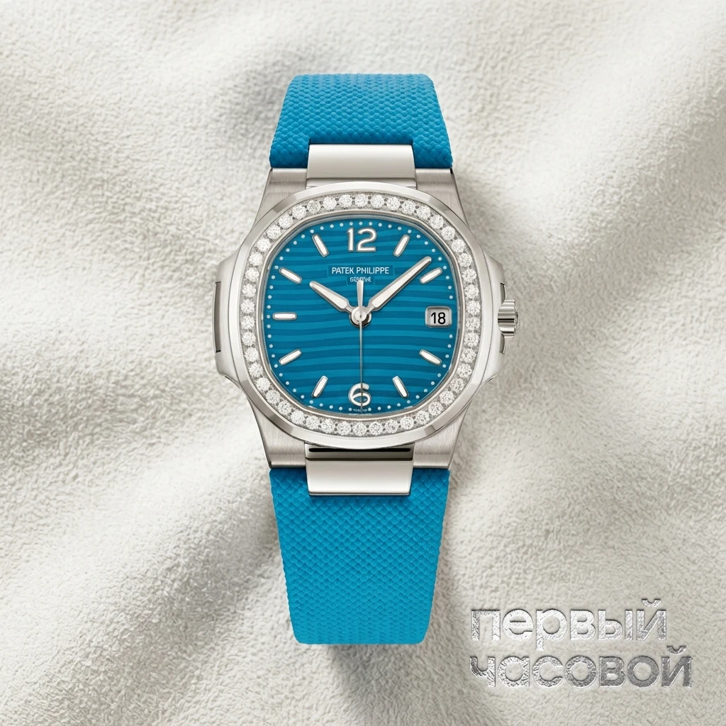 Купить элитные часы Patek Philippe Nautilus White Gold 7010G-013 : в наличии в Москве!