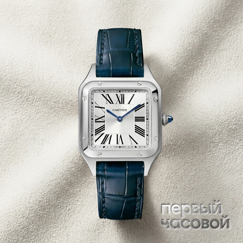 Купить элитные часы Cartier Santos-Dumont WSSA0023: в наличии в Москве!